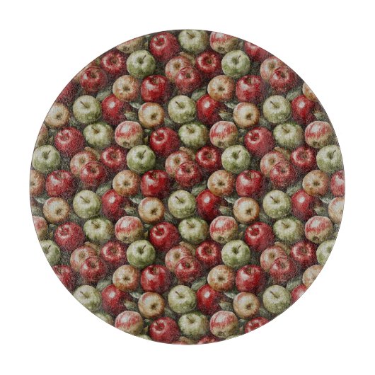 Planche à découper des pommes (Devant)