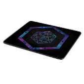 Planche À Découper Dés RPG | Nebula Imaginaire Retro Tabletop PnP Gam (Coin)