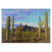 Planche À Découper Désert au printemps (Devant)