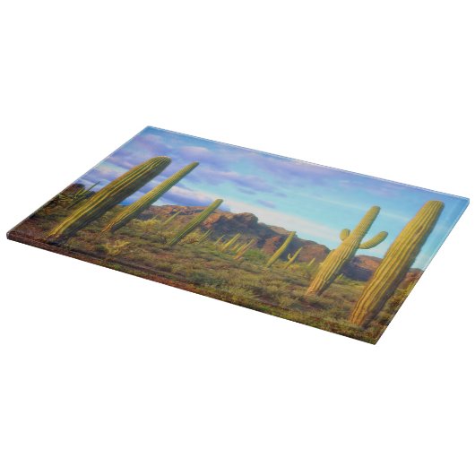 Planche À Découper Désert au printemps (Coin)