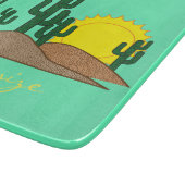 Planche À Découper Desert du Saguaro Cactus Sunset Thunder_Cove (Coin)