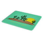 Planche À Découper Desert du Saguaro Cactus Sunset Thunder_Cove (Coin)