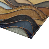 Planche À Découper Desert Hills Sand Gold Mosaic Fine Art (Coin)