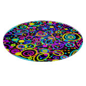 Planche À Découper Design d'art Motif en néon dynamique (Coin)