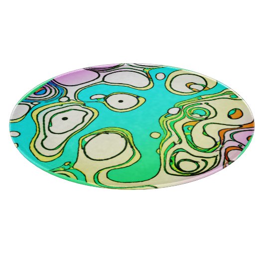 Planche À Découper Design d'art Motif moderne (Coin)