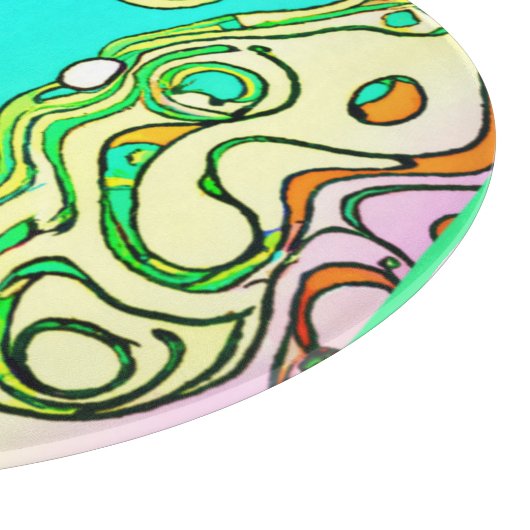 Planche À Découper Design d'art Motif moderne (Coin)