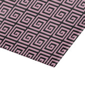 Planche À Découper Design de clé grecque - rose et noir (Coin)