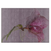 Planche À Découper Design de fleurs élégant (Devant)