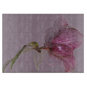 Planche À Découper Design de fleurs élégant