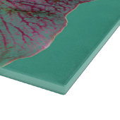 Planche À Découper Design de fleurs élégant (Coin)