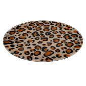 Planche À Découper Design de fourrure de léopard, motif sans couture. (Coin)