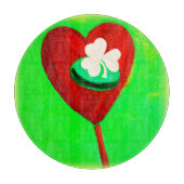 Planche À Découper Design De Peinture Irlandais Cute. Commandez dès m (Devant)