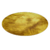 Planche À Découper Design de Texture Dorée Luxueux (Coin)