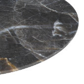 Planche À Découper Design de texture Marbre blanc or (Coin)