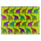 Planche À Découper Design de tuiles motifs Elephant Walk (Devant)