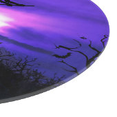 Planche À Découper Design éffrayant arrière - plan Halloween. (Coin)
