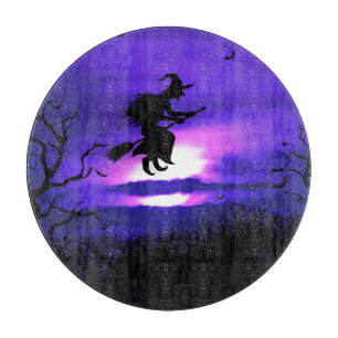 Planche À Découper Design éffrayant arrière - plan Halloween.