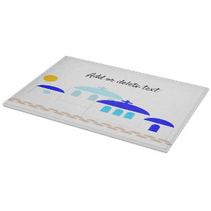 Planche À Découper Design grec Ajouter un texte