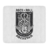 Planche À Découper Design Guitar Rock (Devant)