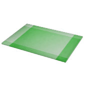 Planche À Découper Design Moderne Abstrait Vert CITRON (Coin)