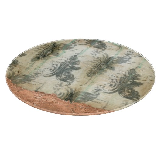 Planche À Découper Design moderne Fleur De Lis (Coin)