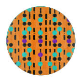 Planche À Découper Design Motif Abstrait élégant (Devant)