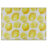 Planche À Découper Design motif citron (Devant)