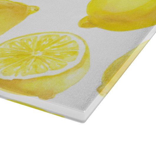 Planche À Découper Design motif citron (Coin)