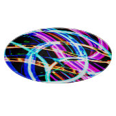 Planche À Découper Design Motif coloré Abstrait (Coin)