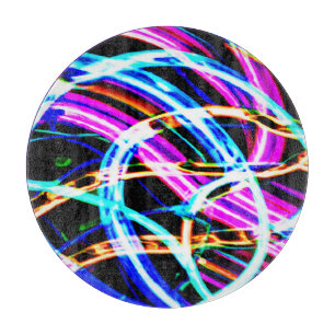 Planche À Découper Design Motif coloré Abstrait