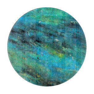 Planche À Découper Design Turquoise
