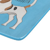 Planche À Découper dessin animé de chien beagle (Coin)