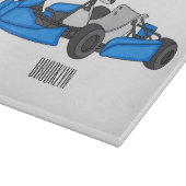 Planche À Découper dessin animé de Kart racing (Coin)