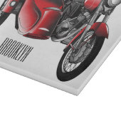 Planche À Découper dessin animé de la moto Sidecar (Coin)