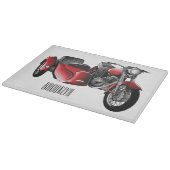 Planche À Découper dessin animé de la moto Sidecar (Coin)