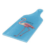 Planche À Découper dessin animé d'oiseau Flamant rose (Coin)