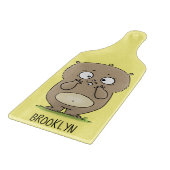 Planche À Découper Dessin d'adorable hamster (Coin)