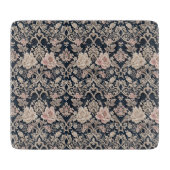 Planche À Découper Dessin de dentelle florale sophistiqué et complexe (Devant)