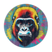 Planche À Découper Dessin de dessin de peinture Gorilla Pop (Devant)