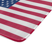 Planche À Découper Dessin de fierté de drapeau américain USA (Coin)