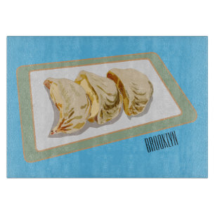 Planche À Découper Dessin de Jiaozi / Chinese dumplings