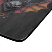 Planche À Découper Dessin d'encre de chaume effrayant, (Coin)