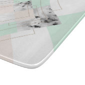 Planche À Découper Dessin géométrique de style moderne (Coin)