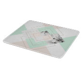 Planche À Découper Dessin géométrique de style moderne (Coin)