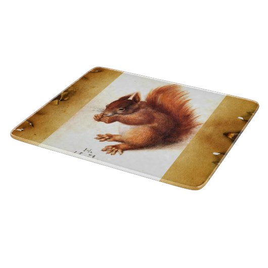Planche À Découper Dessins animaux anciens, Écureuil par Albrect Dure (Coin)