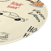 Planche À Découper Dessins de voiture sans couture : Feuille enfant (Coin)