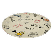 Planche À Découper Dessins de voiture sans couture : Feuille enfant (Coin)