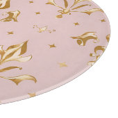 Planche À Découper Dessous de verre rond Royal Bloom (Coin)