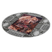 PLANCHE À DÉCOUPER DÉTÉRIORATION DE L'ESPRIT SUR LA MATIÈRE (Coin)