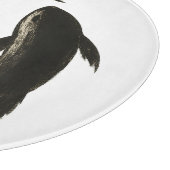 Planche À Découper Deux Koi - Poisson en pinceau d'encre (Coin)